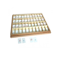 Прописной алфавит на пластиковых табличках. Синий/красный - «globural.ru» - Краснознаменск