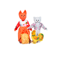Набор шагающих кукол к сказке "Кот, Петух и Лиса" - «globural.ru» - Краснознаменск