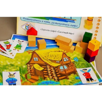 Игровой набор Фребеля "Теремок" (серия "Сказочный мир". Выпуск 1) - «globural.ru» - Краснознаменск