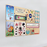 Дидактическая настенная панель «Азбука здоровья» - «globural.ru» - Краснознаменск