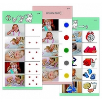 Комплект карточек (10) "Обучающий калейдоскоп для ДО. Познание. Мой день" - «globural.ru» - Краснознаменск