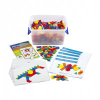 Мозаика "Геометрические фигуры". Набор для класса - «globural.ru» - Краснознаменск