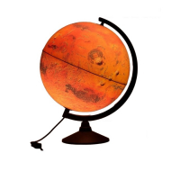Глобус Марса с подсветкой D=320 - «globural.ru» - Краснознаменск