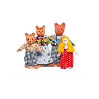 Набор шагающих кукол к сказке "Три медведя" - «globural.ru» - Краснознаменск