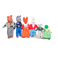 Набор шагающих кукол к сказке "Теремок" - «globural.ru» - Краснознаменск