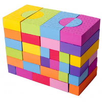 Конструктор мягкий 56 блоков - «globural.ru» - Краснознаменск