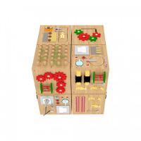 Набор кубиков-бизибордов «Мои друзья» - «globural.ru» - Краснознаменск