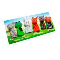 Набор пальчиковых кукол к сказке "Теремок" - «globural.ru» - Краснознаменск