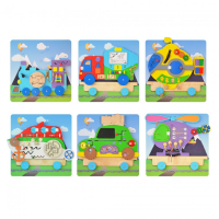 Тактильно-развивающая панель «Транспорт» - «globural.ru» - Краснознаменск