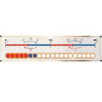 Магнитный плакат "Математические кораблики". (Серия "От 1 до 20") с методическими рекомендациями - «globural.ru» - Краснознаменск