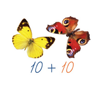 Счетный материал на магнитах "Бабочки-2". - «globural.ru» - Краснознаменск