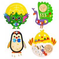 Тактильно-развивающий набор панелей «Птицы» - «globural.ru» - Краснознаменск