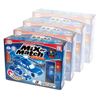 Магнитный конструктор Транспорт "Смешай и собери". Серия Полиция. Комплект на группу - «globural.ru» - Краснознаменск