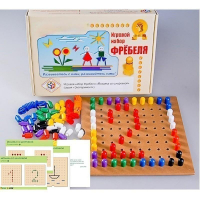 Игровой набор Фребеля "Мозаика со шнуровкой" (серия "Эксперимент") - «globural.ru» - Краснознаменск