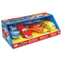 Магнитный конструктор Транспорт "Смешай и собери". Малыш. Стартовый набор 3-5 лет. - «globural.ru» - Краснознаменск