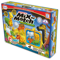 Магнитный конструктор "Смешай и собери". Животные. Стартовый набор - «globural.ru» - Краснознаменск