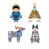 Набор бизибордов "Северная сказка" - «globural.ru» - Краснознаменск