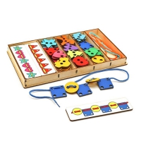 Большой шнуровальный набор для сенсомоторного развития - «globural.ru» - Краснознаменск