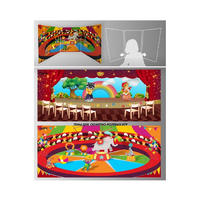 Стенд для сюжетно-ролевых игр 2-х сторонний (Цирк, театр) - «globural.ru» - Краснознаменск