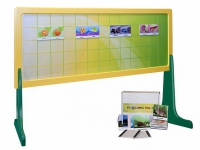 Двухстороннее магнитно-маркерное панно "Подбери пару" с комплектом тематических магнитов - «globural.ru» - Краснознаменск