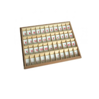 Печатный алфавит на пластиковых табличках. Красный. - «globural.ru» - Краснознаменск