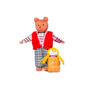 Набор шагающих кукол к сказке "Маша и медведь" - «globural.ru» - Краснознаменск