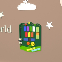 Бизиборд "Радуга" - «globural.ru» - Краснознаменск