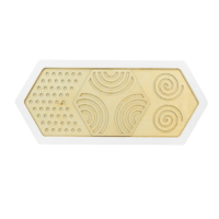 Декоративная тактильная панель «Рельефные круглые формы» - «globural.ru» - Краснознаменск