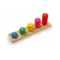 Пирамидки-счет Круги (5 в 1) - «globural.ru» - Краснознаменск