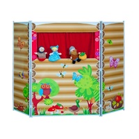 Учебный комплект "Домашний театр" с тематическими фигурками для представлений - «globural.ru» - Краснознаменск