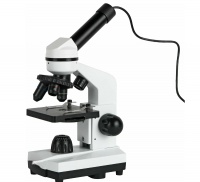 Микроскоп школьный Эврика 40х-1600х с видеоокуляром - «globural.ru» - Краснознаменск