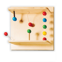 Тактильно-развивающая панель «Магнитные шарики» (вариант 2) - «globural.ru» - Краснознаменск