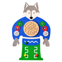 Бизиборд «Волчок- Серый Бочок» - «globural.ru» - Краснознаменск