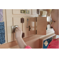 Тактильно-развивающая панель «Замочки» (вариант 1) - «globural.ru» - Краснознаменск