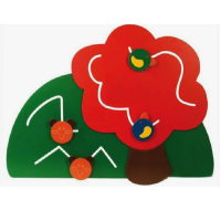 Настенный развивающий модуль "Яблонька" - «globural.ru» - Краснознаменск