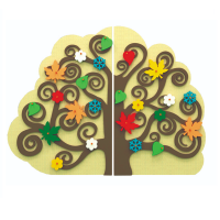 Сенсомоторное декоративно-развивающее панно "Времена года" - «globural.ru» - Краснознаменск