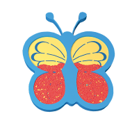 Сенсомоторное декоративно-развивающее панно "Бабочка" - «globural.ru» - Краснознаменск