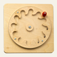 Тактильно-развивающая панель «Лабиринт-цветок» - «globural.ru» - Краснознаменск