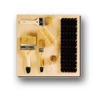 Тактильно-развивающая панель «Кисточки»  - «globural.ru» - Краснознаменск