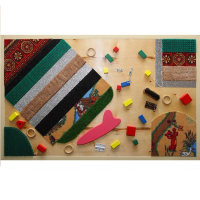 Тактильная панель с декоративными элементами «Материалы» - «globural.ru» - Краснознаменск