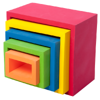 Конструктор мягкий 5 блоков - «globural.ru» - Краснознаменск