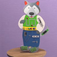 Бизиборд «Волчок-серый бочок» - «globural.ru» - Краснознаменск