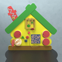 Бизиборд "Волшебный теремок" - «globural.ru» - Краснознаменск