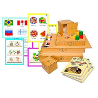 Игровой набор "Дары Фребеля" с методическим пособием - «globural.ru» - Краснознаменск