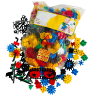 Конструктор STEM «Цепная передача» 369 деталей - «globural.ru» - Краснознаменск