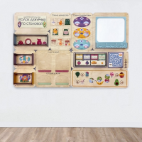 Дидактическая настенная панель «Уголок дежурных по столовой» - «globural.ru» - Краснознаменск