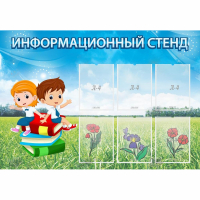 Стенд информационный с 6 карманами - «globural.ru» - Краснознаменск