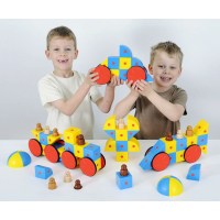 Набор Полидрон Магнитные блоки 3D Супер (комплект на группу, 68 деталей) - «globural.ru» - Краснознаменск