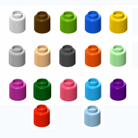  Элемент конструктора одиночный одноцветный Color Blocks 100 штук - «globural.ru» - Краснознаменск