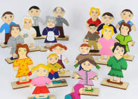 Фигурки для песочной терапии "Люди - эмоции" - «globural.ru» - Краснознаменск